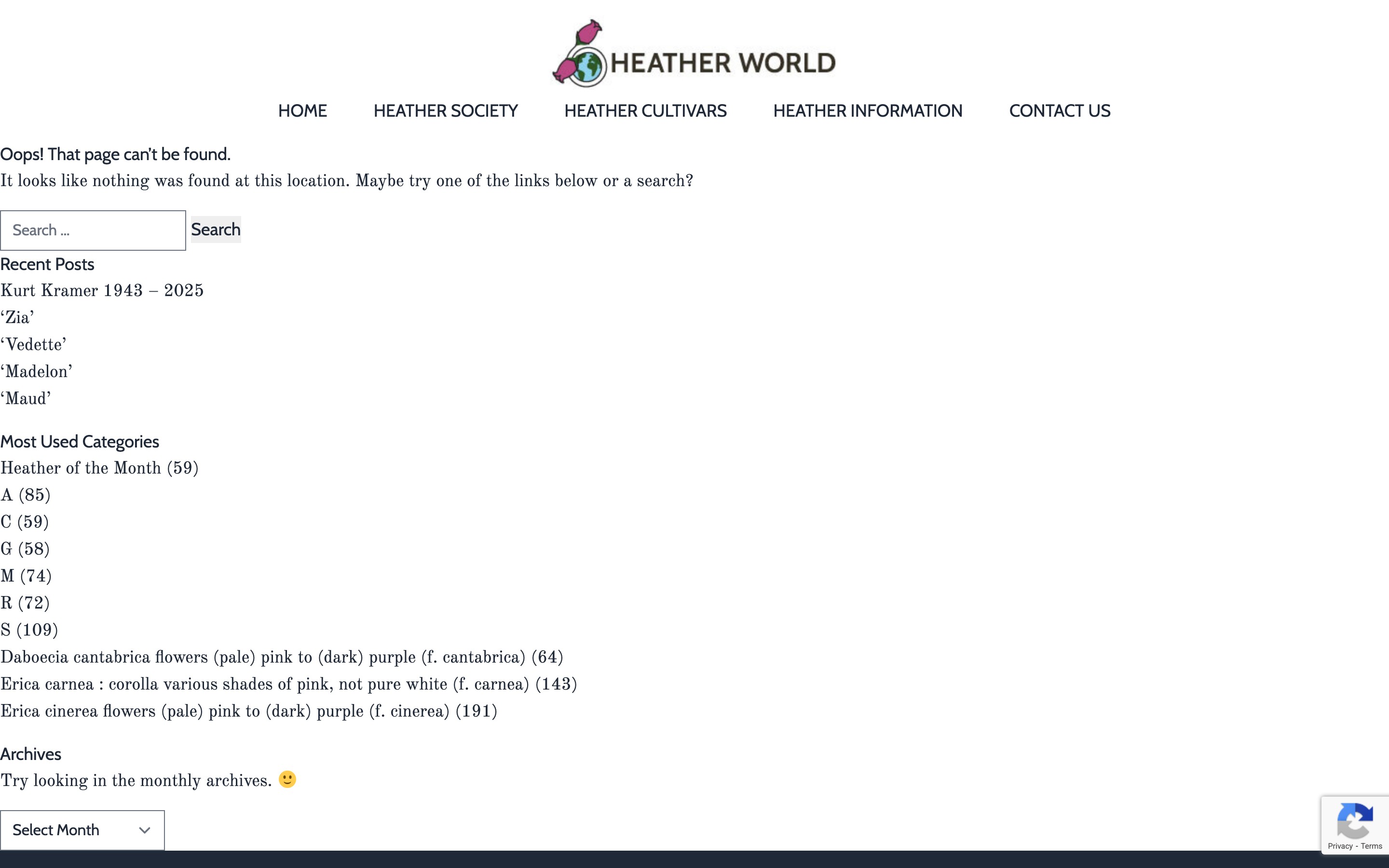 Cultivar database listings